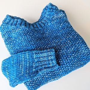 GAP Spacedye Blue Sweater XS